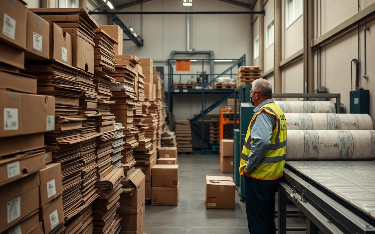 Planta industrial de packaging